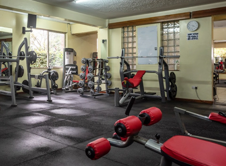 Sportsview Hotel – Gym Facility – Workout Area