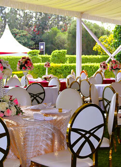 Sportsview Hotel – Weddings – Reception Set Up