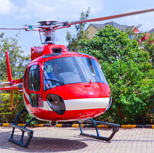 Sportsview Hotel – Weddings – Helipad View