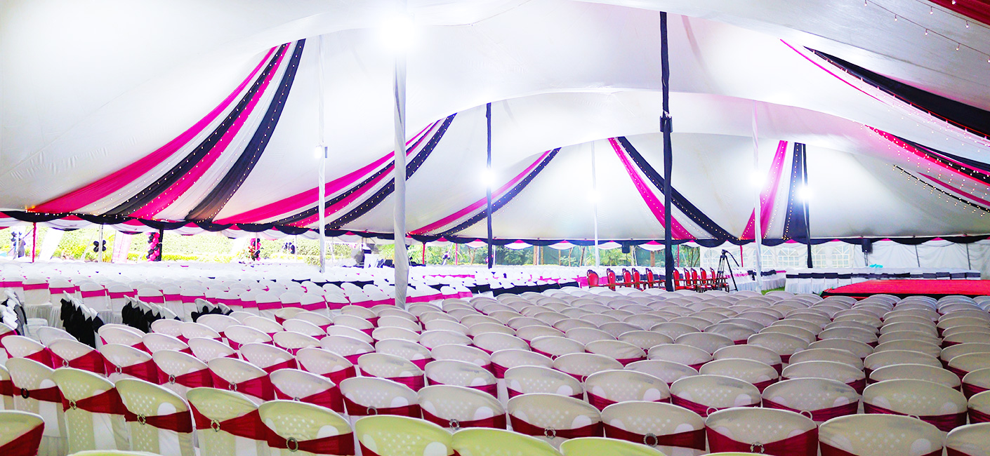 Sportsview Hotel – Scilla Gardens – Ceremony Set Up – Large Conference Venue in Nairobi