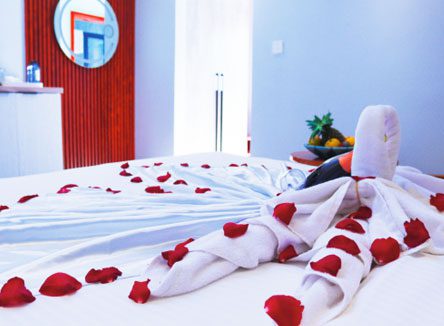 Sportsview Hotel –Honeymoon Package Set Up